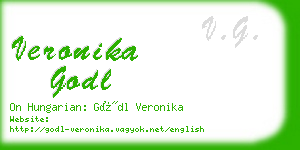 veronika godl business card